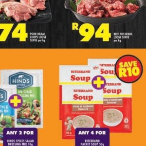 Soup at Shoprite