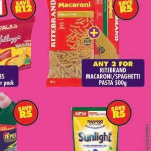 Spaghetti at Shoprite