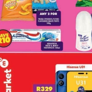 Toothpaste aquafresh  at Shoprite
