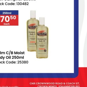 Cocoa butter at Africa Cash and Carry
