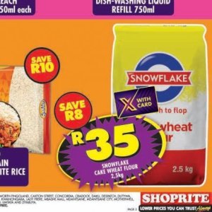 Flour at Shoprite