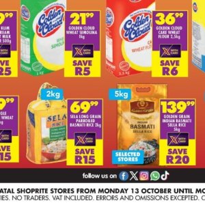 Rice at Shoprite