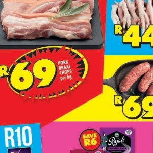 Pork at Shoprite
