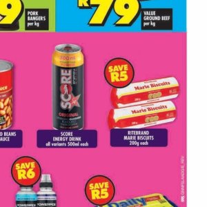 Biscuits at Shoprite