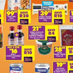 Vermicelli at Shoprite