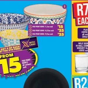 Bowl at Shoprite