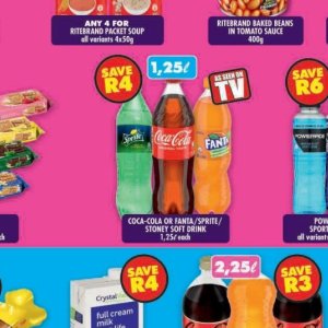 Fizzy drink at Shoprite