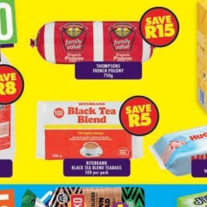 Tea at Shoprite