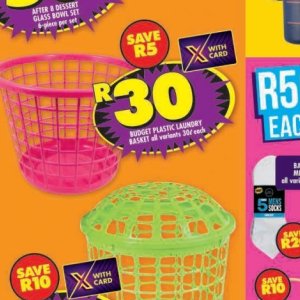 Basket at Shoprite