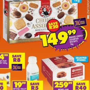 Biscuits at Shoprite
