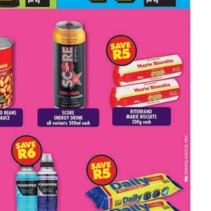 Biscuits at Shoprite