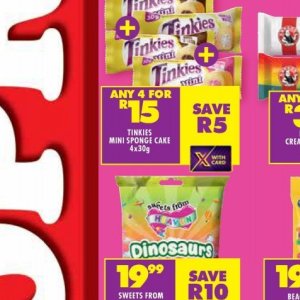 Sponge cake at Shoprite