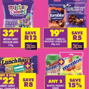 Chocolate at Shoprite