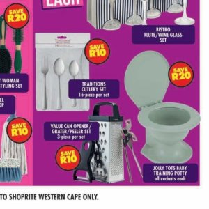 Cutlery at Shoprite
