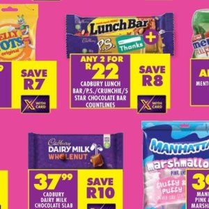 Chocolate at Shoprite