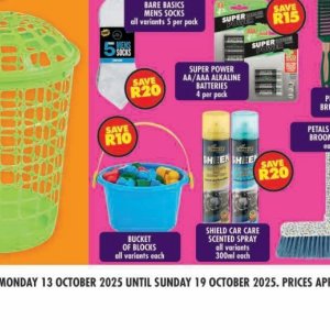 Bucket at Shoprite