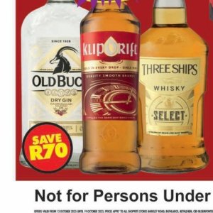 Gin at Shoprite