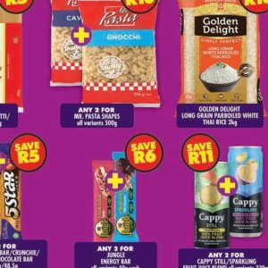 Pasta at Shoprite