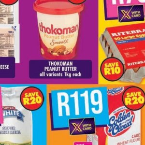 Butter at Shoprite