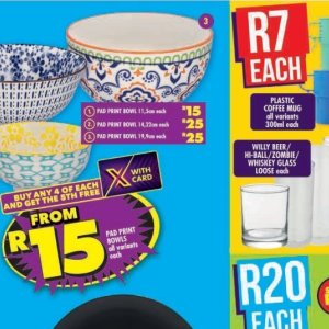 Bowl at Shoprite