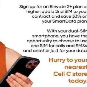 Smartphone huawei  at Cell C