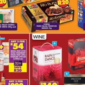 Wine at Shoprite