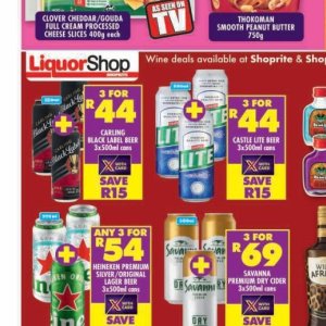 Beer at Shoprite
