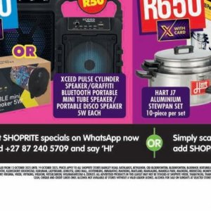 Speaker at Shoprite