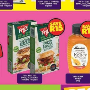 Burgers at Shoprite