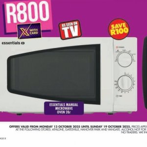 Oven at Shoprite