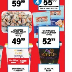 Seafood at Giant Hyper