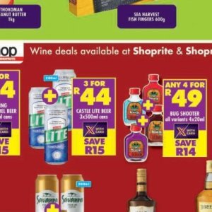 Beer at Shoprite