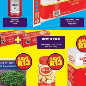 Biscuits at Shoprite