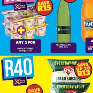 Yoghurt at Shoprite