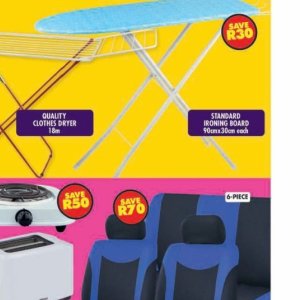 Ironing board at Shoprite