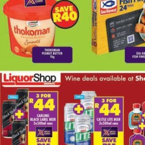 Wine at Shoprite