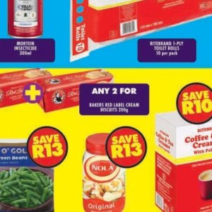 Biscuits at Shoprite