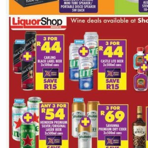 Beer at Shoprite