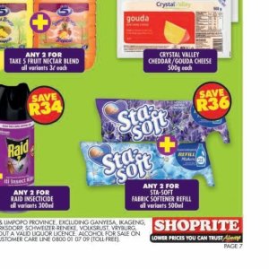 Softener at Shoprite