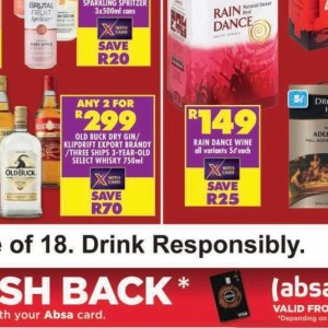 Gin at Shoprite