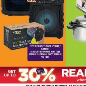 Speaker at Shoprite