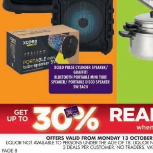Speaker at Shoprite