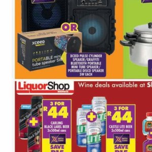 Speaker at Shoprite