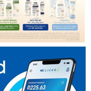 Hand cream at Clicks