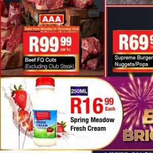 Beef at Take n Pay