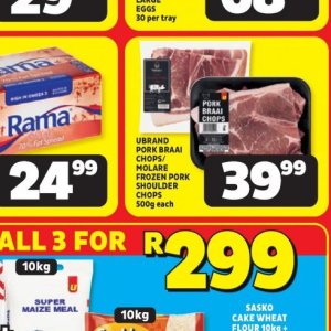 Pork at Usave