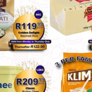 Rice at Take n Pay