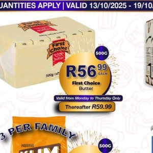 Butter at Take n Pay