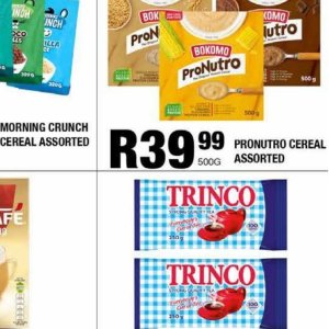 Cereal at Take n Pay