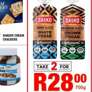 Bread at Take n Pay